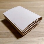 raisu様オーダー品　シンプルな二つ折り財布　牛ヌメ革　
