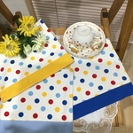 【再9】ちっちゃい20×25❤️カラフルドットお名前タグサービス⭐️ カラフルドット⭐️幼稚園保育園