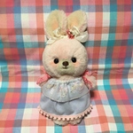 レトロなうさぎのぬいぐるみ