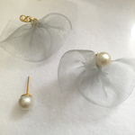 コットンパール ピアス