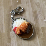ミニチュア カツカレーのチャーム