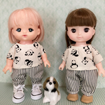 パンダシャツ&パンツ　メルちゃん　ソランちゃん