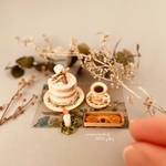 無花果のボタニカルネイキッドケーキ　珈琲セット