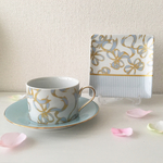 うり様専用♡リボンのカップ&ソーサー、プレート 3セット
