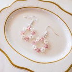 さくらの花冠ピアス