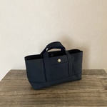 【受注製作★送料込】帆布でほっこりミニトート横長 no.205