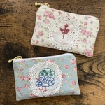麻雀刺繍小銭入れ