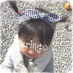0歳〜＊ギンガムチェック4mm角×黒＊ベビーヘアバンド