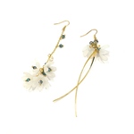 「#6620」フラワー ビーズ ピアス 金具 ✴︎2個セット