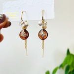 【ピアス】揺れるべっ甲❥❥ピアス