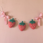 【 New 】Ｉ♡いちごガーランド 🍓