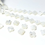 高品質マザーオブパール（白蝶貝）AAA　四つ葉のクローバー　4個　ハンドメイド素材