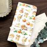 Orange Sweets手帳型スマホケース（iPhone/Android全機種対応）オレンジスイーツ