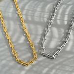 新作SALE♡つけっぱなしok♡リンクチェーンネックレス＆チェーカー♡肌に優しいサージカルステンレス 316L