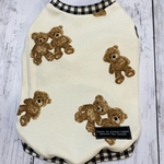 新作⭐️犬服【テディベア🐻】タンクトップ