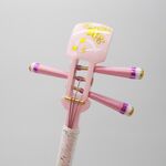 かんざし「三味線」淡紅色ソリッド２ 桜