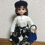 リカちゃんの洋服＆ベレー帽