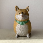 わんこ豆鉢　しばいぬ