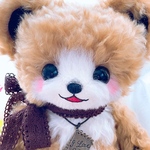 soft*cream #713だっこして!ウェービーゴールドベア♪