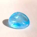 🐲💙青い空と竜の石💙🐲ブルーアクアオーラクオーツタンブル