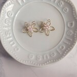 〜flower×pearl〜＊ワイヤーフラワーパーツ・＊2個入り