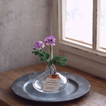 ◆粘土のお花◆　蓮華（れんげ）をお部屋に・・・R654
