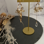~お試し価格~   ディップアート　アシンメトリー　ピアス／イヤリング