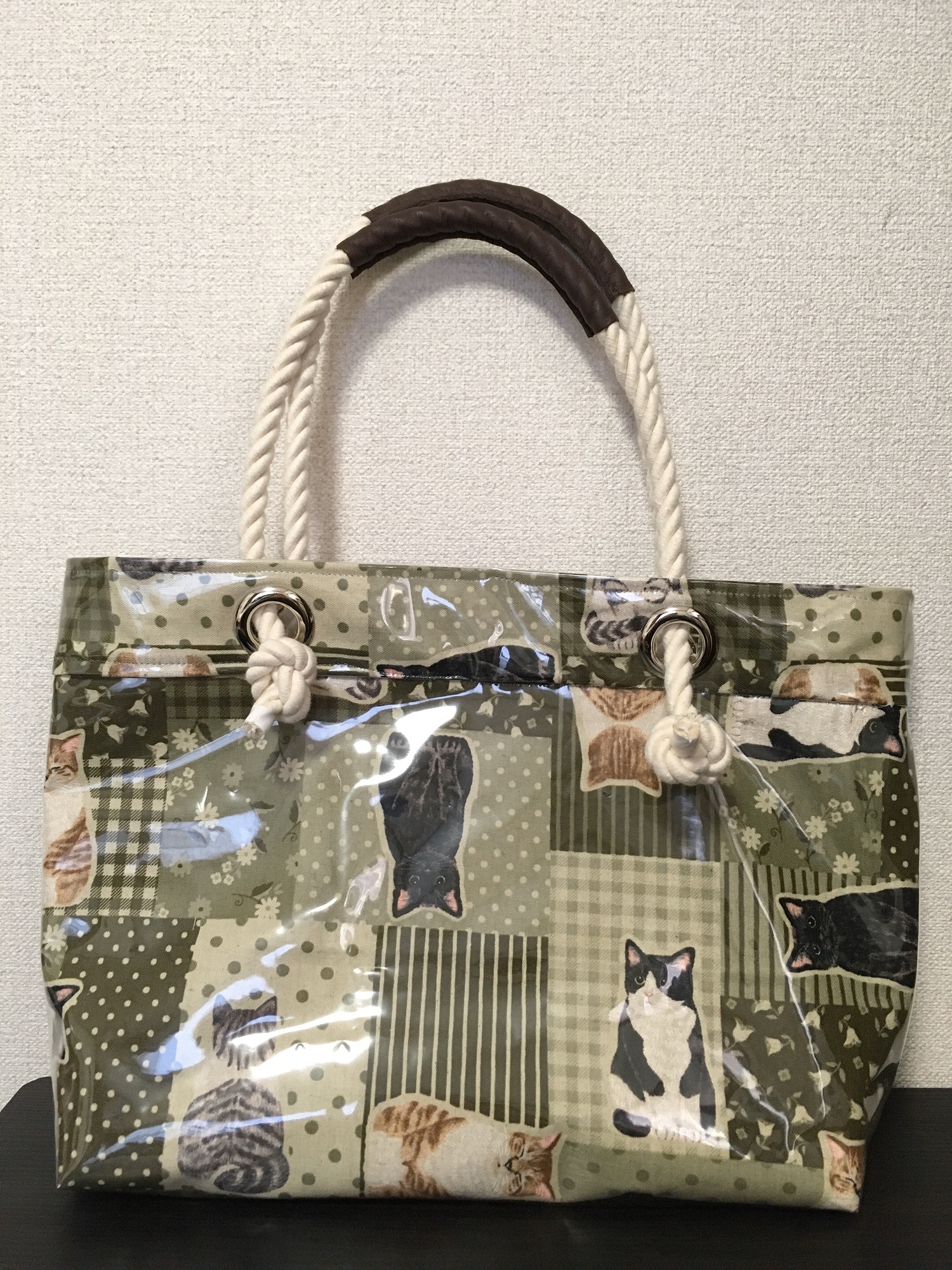 トートバッグ　猫