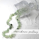 26pcs) Prehnite beads
