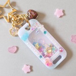 ③美味しそうなシャラシャラタグのキーホルダー　シャカシャカ　レジン