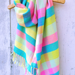 手染め・手織り MERINO WOOL100% ストール