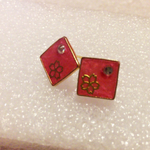 桜 角ピアス