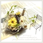 sale 『petit cadeau』〜panier de fleur〜 (小さな贈り物シリーズより花籠)