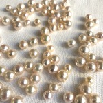 あこやバロック真珠約5.5-7.5mm（突起小さめ）　2個・5個・10個セット　No.4