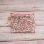 ｈさまお取り置きのお品もの★One side all skeleton mini pouch　LIBERTY 　ニーナ・アンド・ジョアンナ　5GR　◆ホビーラホビーレ限定　ビスポーク柄　11×6cm