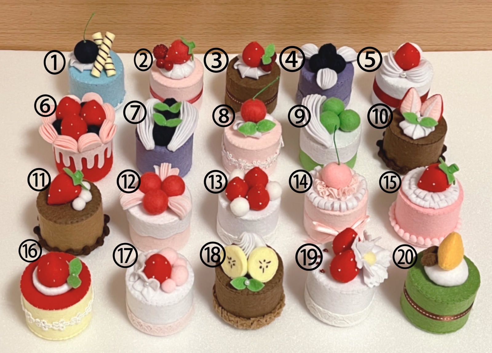 フェルトケーキ オーダー - COLORSTE'S GALLERY | minne 国内