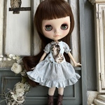 2046 不思議な猫さんワンピース Blythe ブライス アウトフィット 洋服