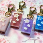 再販☆選べる4カラー！桜羊羹のキーホルダー
