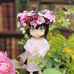 小人の花冠（さくら）オビツ11サイズ　布花