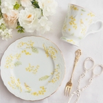 〖 mimosa プレート＆マグカップセット 〗ミモザ マグカップ 食器