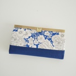 リバティ タナローン  Amelie's Rose & Garden (柄①) がま口長財布