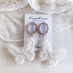 bijoux butterfly -blue-