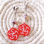 うさぎ＊水引ピアス