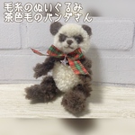 🐼茶色毛のパンダさん🐼