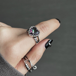 Re ▽ Silver ring R65
