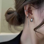 シルバーピアス U_4