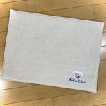kiyo5kiyo様オーダー品☆犬の手刺繍のカフェマット