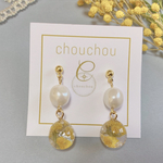 揺れるミモザ🌿ピアス