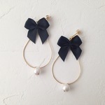 Ribbon BK loop pierce (NO.1900)