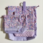【sum*様オーダー品】花柄とリボン5点セット